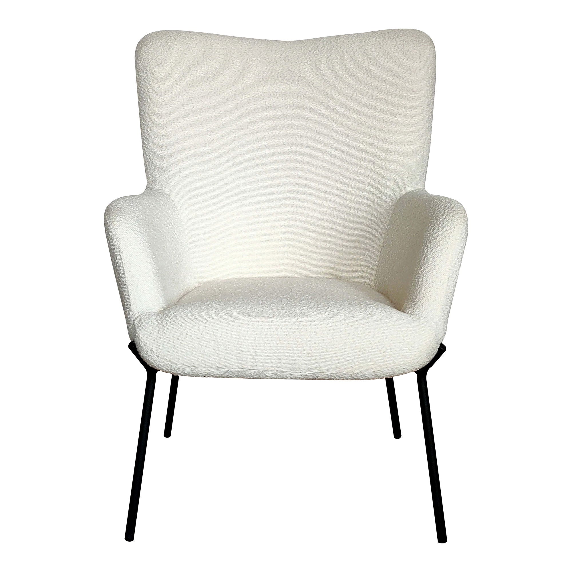 Glasgow – Loungesessel in Bouclé, 70×79×98 cm